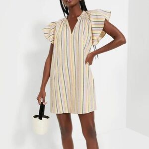 Tuckernuck Pomander Place Rainbow Stripe Vivi Dress